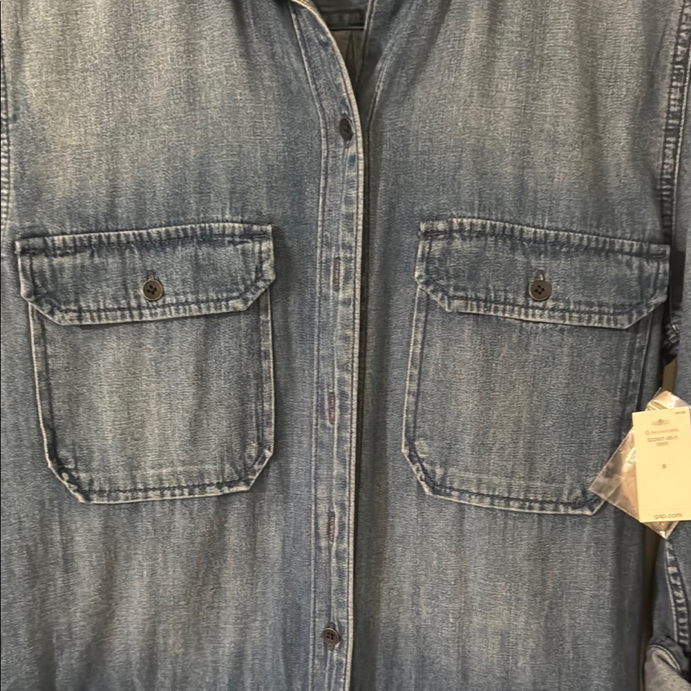 GAP Denim Jumpsuit - Blue - Picture 4 of 5